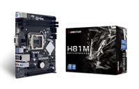 BioStar H81MHV3 3.0 H81 Moederbord Socket Intel 1150 Vormfactor Micro-ATX Moederbord chipset Intel® H81 - thumbnail