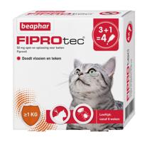 Fiprotec Spot-On kat 3+1 pipetten