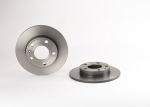 Remschijf COATED DISC LINE BREMBO, Remschijftype: Massief, u.a. für Audi, Seat