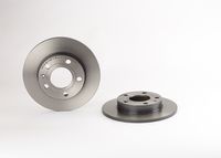 Remschijf COATED DISC LINE BREMBO, Remschijftype: Massief, u.a. für Audi, Seat - thumbnail