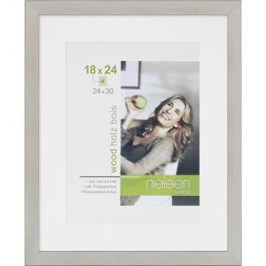 Nielsen Design 8988010 Wissellijst Papierformaat: 24 x 30 cm Zilver