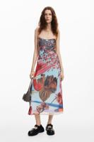 Midi-jurk met print M. Christian Lacroix - MATERIAL FINISHES - S - thumbnail