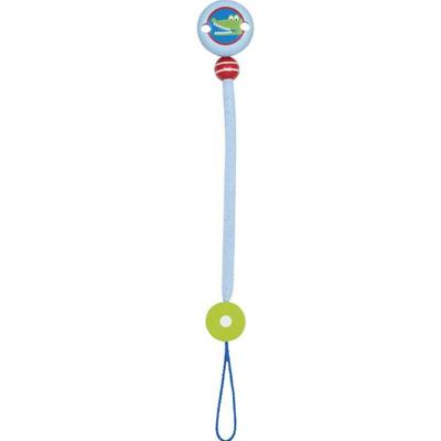 Heimess Fopspeenketting Krokodil Junior 21 Cm Blauw/groen