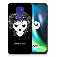 Silicone Back Case Motorola Moto G9 Play | E7 Plus Skull Hair - thumbnail