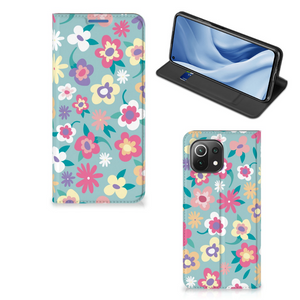 Xiaomi 11 Lite NE 5G | Mi 11 Lite Smart Cover Flower Power