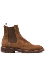 Officine Creative bottines chelsea en daim - Marron - thumbnail