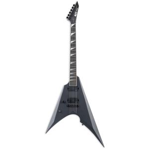 ESP LTD Deluxe Arrow-1000NT LH Charcoal Metallic Satin linkshandige elektrische gitaar