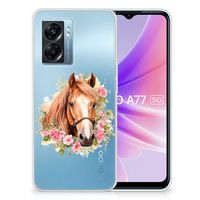 TPU Hoesje voor OPPO A77 | A57 5G Paard