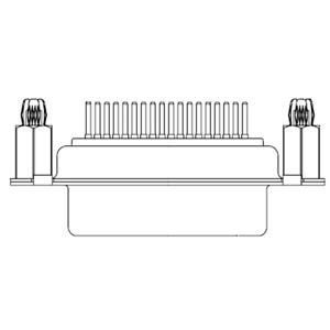 Molex 1731130238 D-sub connector Aantal polen: 78 Soldeerpennen 1 stuk(s) Bulk