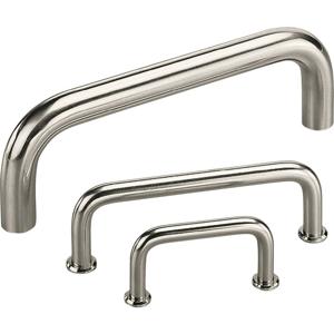 Rohde VA-08.R120.31 Handgreep Voor cilinderschroeven Zilver (l x b x h) 128 x 8 x 35 mm 1 stuk(s)