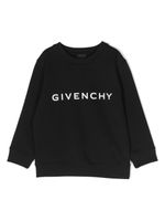 Givenchy Kids sweat à logo imprimé - Noir