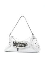 DSQUARED2 sac porté épaule Gothic Belt en cuir - Blanc