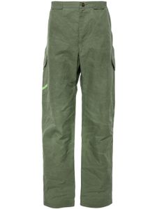 Robyn Lynch pantalon cargo en coton à fini enduit - Vert