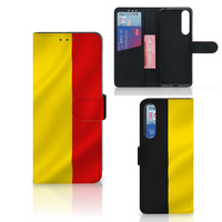 Sony Xperia 1 II Bookstyle Case Belgische Vlag