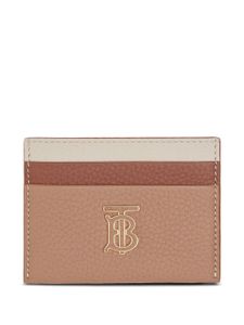 Burberry porte-cartes TB Tri-tone - Marron