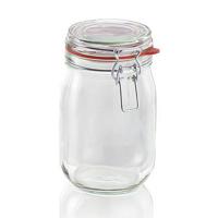 Leifheit 3193 Weckpot met Beugelsluiting 1140 ml Glas/RVS - thumbnail