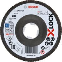 Bosch Accessories 2608619202 Bosch Lamellenschuurschijf Diameter 125 mm Boordiameter 22.23 mm 1 stuk(s)