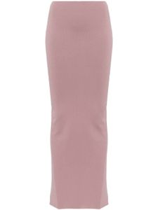 Rick Owens jupe Tank Column à coupe longue - Rose