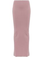 Rick Owens jupe Tank Column à coupe longue - Rose