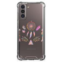 Samsung Galaxy S21 Stevig Bumper Hoesje Boho Dreamcatcher - thumbnail