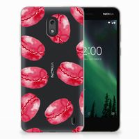 Nokia 2 Siliconen Case Pink Macarons - thumbnail