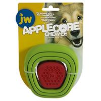 JW – Apple Core Chew – tandspeelgoed voor honden – kauwspeelgoed voor honden – robuust en niet giftig rubber – stimuleert de mondhygiëne – eenheidsmaat