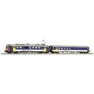 PIKO 96854 H0 2-delige set RBE 4/4 NPZ motorwagen + stuurwagen van de SBB