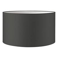 Home Sweet Home Moderne lampenkap Bling | cilinder | 40/40/22cm | Antraciet | stoffen lampenkap gemaakt van stof | voor E27 lamphouder | RoHS getest | voor vloerlamp, tafellamp