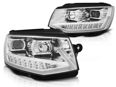 Tuning-Tec Koplampen dagrijlicht voor VW T6 15- CHROOM LED DRL