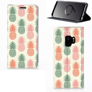 Samsung Galaxy S9 Flip Style Cover Ananas