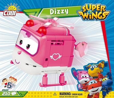 Cobi Super Wings bouwpakket Dizzy roze/wit 210 delig (25123)