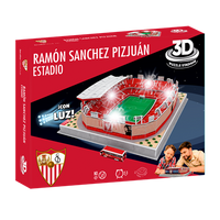 Sevilla Ramon Sanchez Pizjuan Stadion - 3D Puzzel (LED Editie) - thumbnail