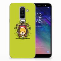 Samsung Galaxy A6 Plus (2018) Telefoonhoesje met Naam Doggy Biscuit