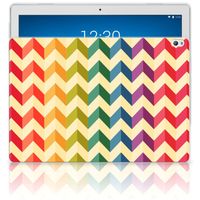 Lenovo Tab P10 Hippe Hoes Zigzag Multi Color