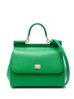 Dolce & Gabbana grand sac à main Sicily - Vert