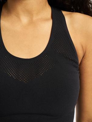 adidas Performance / top Warpknit in zwart