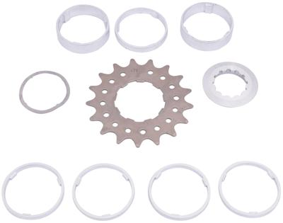 POINT steek-tandwiel set sprocket w.spacer set 17t