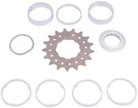 POINT steek-tandwiel set sprocket w.spacer set 17t