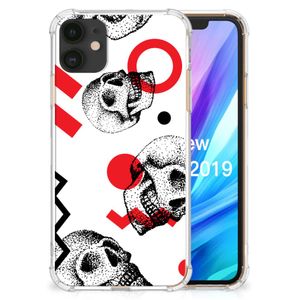 Extreme Case Apple iPhone 11 Skull Red