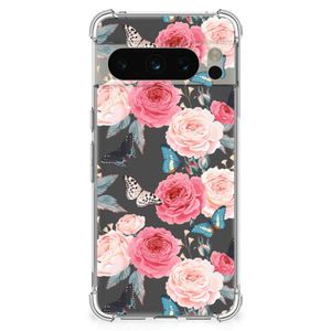 Google Pixel 8 Pro Case Butterfly Roses