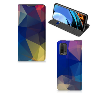 Xiaomi Poco M3 | Redmi 9T Stand Case Polygon Dark