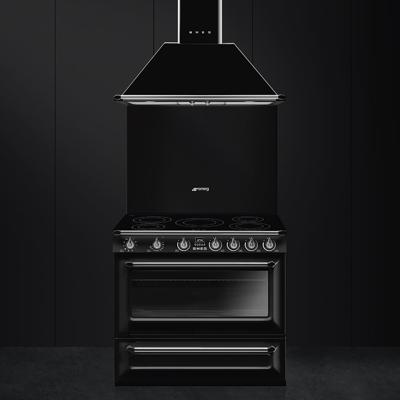 Smeg TR90IBL9 fornuis Range-fornuis Antraciet, Roestvrijstaal Zone van inductiekookplaat A Smeg TR90IBL9 fornuis Range-fornuis Antraciet, Roestvrijstaal Zone van inductiekookplaat A