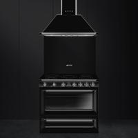 Smeg TR90IBL9 fornuis Range-fornuis Antraciet, Roestvrijstaal Zone van inductiekookplaat A