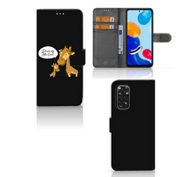 Xiaomi Redmi Note 11/11S Leuk Hoesje Giraffe - thumbnail