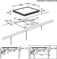 AEG HK624010XB Zwart Ingebouwd Keramisch 4 zone(s) - thumbnail