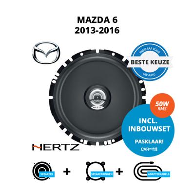 Beste speakers voor Mazda 6 2013-2016 - Voordeuren Beste speakers voor Mazda 6 2013-2016 - Voordeuren