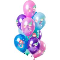 Metallic Ballonnen Set Zeemeermin Premium - 12 Stuks - thumbnail