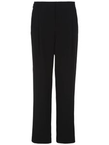 Giorgio Armani pantalon de tailleur à coupe droite - Noir