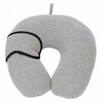 Pro World Nekkussen Streepjes 28 Cm Polyester Lichtgrijs