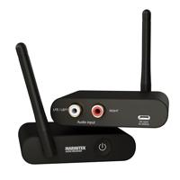 Draadloze Subwoofer Kit - Marmitek Subwoofer Anywhere 640 - Verbind uw Subwoofer Draadloos met uw Stereo- 3.5mm Jack - Maak Je Bestaande Subwoofer Draadloos - Draadloze audiozender - Subwooferkabel